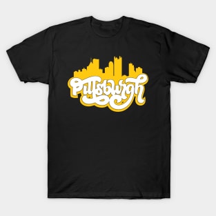 Cute Pittsburgh Skyline T-Shirt